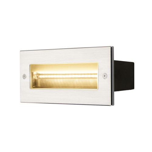 SLV BRICK, outdoor wandinbouwarmatuur, led, 3000 K, roestvrij staal, 230 V - Slv 233660 1 h rgb - 20029399