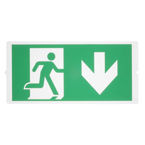 SLV PICTOGRAMFOLIE, voor P-LIGHT nooduitgang verlichting, 3-delige set, L/ - Slv 240009 2 rgb - 20208498