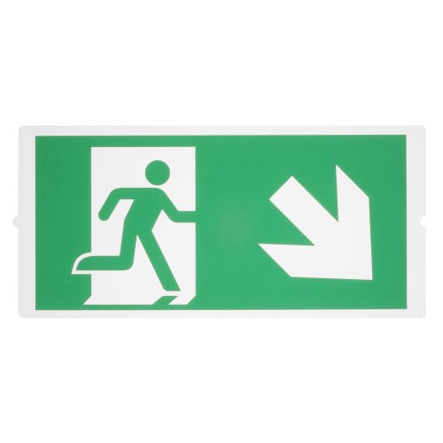 SLV PICTOGRAMFOLIE, voor P-LIGHT nooduitgang verlichting, twee reserve, L/ - Slv 240010 2 rgb - 20029409