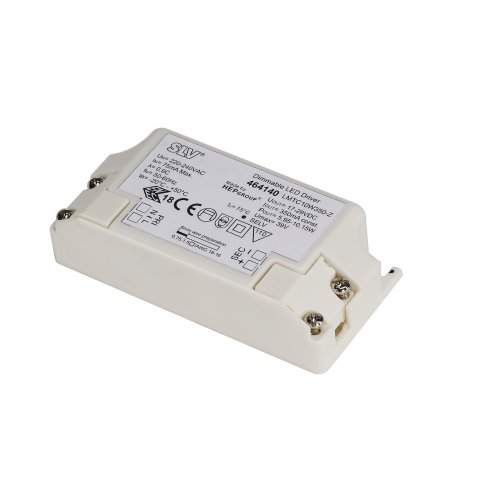 SLV LED DRIVER 10W, 350mA, incl. trekontlasting, dimbaar - Slv 464140 1 h rgb - 20029415