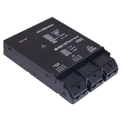 SLV LED-POWER SUPPLY, 100W, 24V, dimbaar via 1-10V - Slv 470540 1 h rgb - 20029426