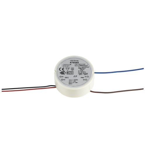 SLV LED TRANSFO INBOUW, 12W, 12V - Slv 470545 1 h rgb - 20029429