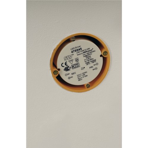 SLV LED TRANSFO INBOUW, 12W, 12V - Slv 470545 2 rgb - 20029429