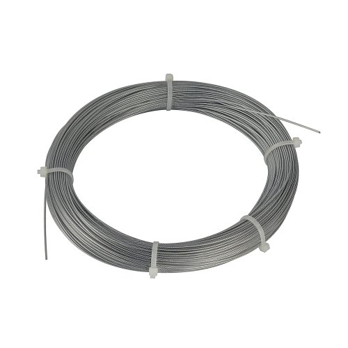 SLV Staalkabel 0,75mm met PVC-mantel, 100m Ring, verzinkt - Slv 961031 1 rgb - 20029442