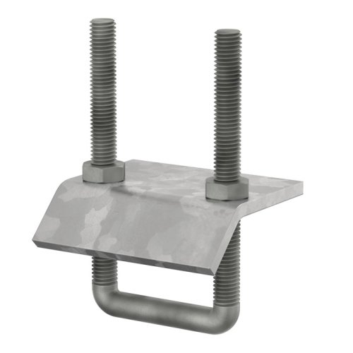 FLAMCO constructieplaat montagerail 83507 - Strut mbc 405x110 3d f51414 p - 11003357