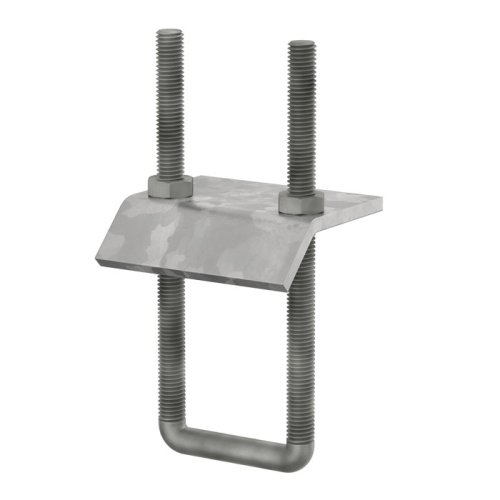 FLAMCO constructieplaat montagerail 83507 - Strut mbc 405x150 3d f51424 p - 11003357
