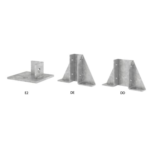 FLAMCO bev.element v montagerail/profiel 83307 - Strut vl floor consoles collection p - 11003362