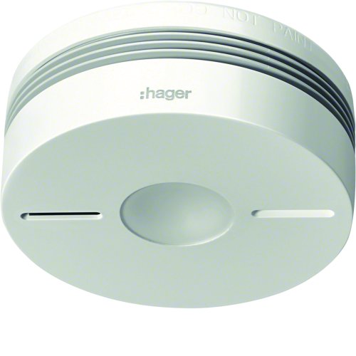 HAGER Brandmelder Optisch Draadloos koppelbaar TG550A - Tg550a - 11000711