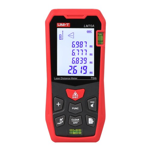 UNI-T Laserafstandsmeter 70m, nauwkeurigheid 2mm - Unitrend20lm70a - 20037342