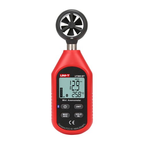 UNI-T Digitale luchtsnelheidsmeter, 2-10m/s, 10-30m/s & bluetooth - Unitrend20ut363bt - 20037392