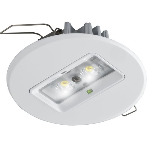 ABB VanLien Decentraal 2 watt montage vanaf 4 meter en hoger, rond wit continu inb - Vanlien 1316 - 20128087