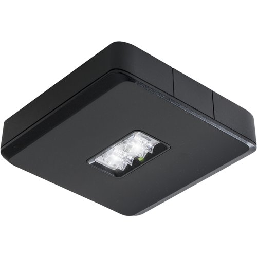 ABB VanLien Decentraal 2 watt zwart continu opbouw led armatuur inclusief controle - Vanlien 1395 - 20128157