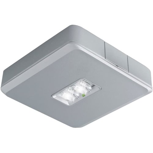 ABB VanLien Decentraal 2 watt alu continu opbouw led armatuur, inclusief controleb - Vanlien evago dlo alu 1290 - 20128123