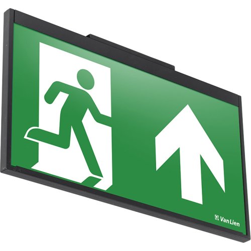 ABB VanLien Decentraal 4 watt, zwart continu opbouw wand 32 meter led armatuur, in - Vanlien evago dow 32 zwart 1444 - 20128504