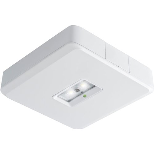 ABB VanLien Decentraal 2 watt wit continu opbouw led armatuur, inclusief automatis - Vanlien evago dwo 1278 - 20128051