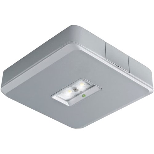 ABB VanLien Decentraal 2 watt alu continu opbouw led armatuur, inclusief controleb - Vanlien evago dwo alu 1292 - 20128121