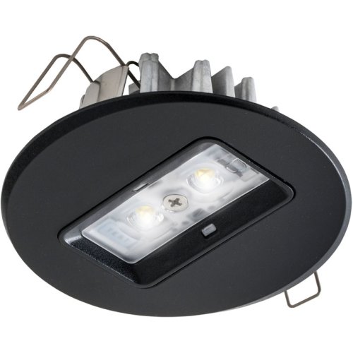 ABB VanLien Centraal 2 watt 220 volt rond zwart inbouw led armatuur serie Evago Li - Vanlien evago rcwi zwart 1414 - 20127898