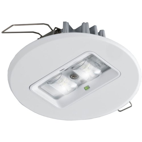 ABB VanLien Decentraal 2 watt, rond wit continu inbo uw led armatuur, inclusief co - Vanlien evago rdlix 1312 - 20128476