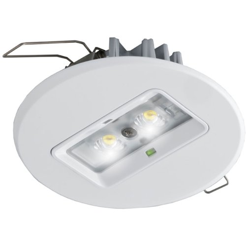 ABB VanLien Decentraal 2 watt, rond wit continu inbo uw led armatuur, inclusief co - Vanlien evago rdwix 1316 - 20128472