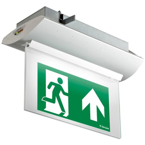 ABB VanLien Decentraal 1 urig continu inbouw led arm atuur (1 watt), inclusief aut - Vanlien optilux iln picto dz 1141 - 20202584