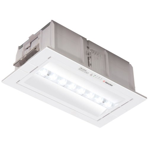 ABB VanLien Centraal 2 watt, 220 volt inbouw led armatuur, inclusief controlebouws - Vanlien previx pre 1 led inb 0979 - 20127958