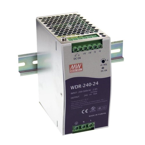 MEANWELL voeding wdr-240-24 24vdc 10a - Wdr 240 24 - 9988789