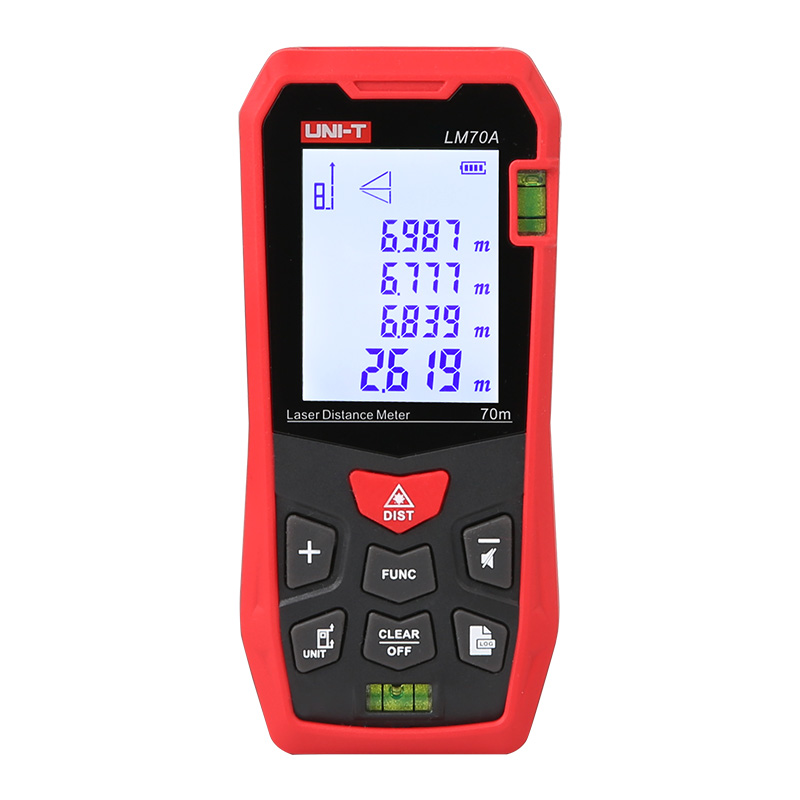 UNI-T Laserafstandsmeter 70m, nauwkeurigheid 2mm - Unitrend20lm70a - 20037342
