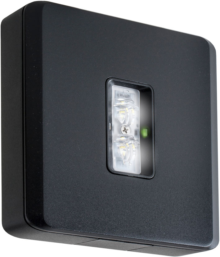 ABB VanLien Decentraal 2 watt ontworpen voor montage tot 4 meter, zwart continu wa - Vanlien evago dso zwart 1399 - 20128421